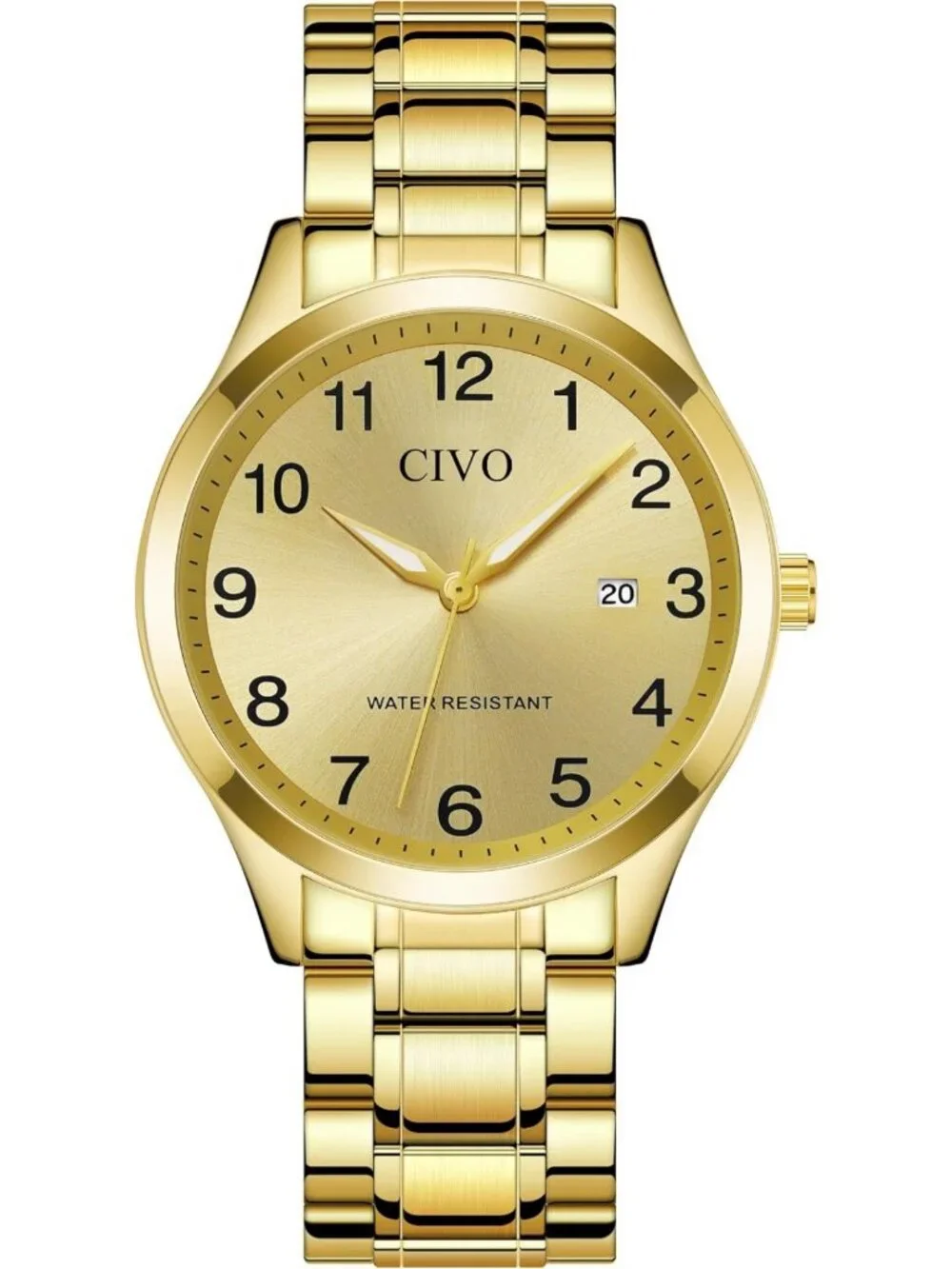 Stylish Silver Analog Watch for Men | Stainless Steel Easy Read Wristwatch